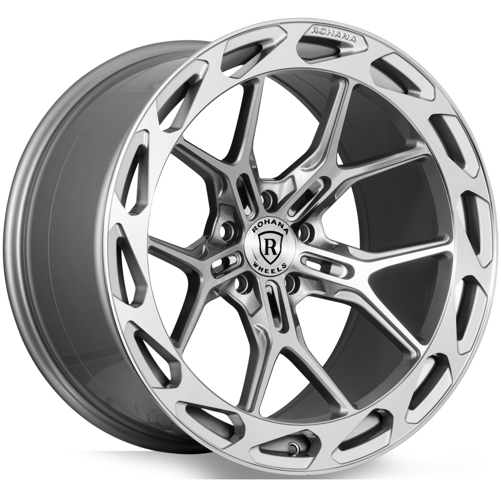 Rohana RFX19 | Machine Silver | Rotary Forged – unleashedwheels