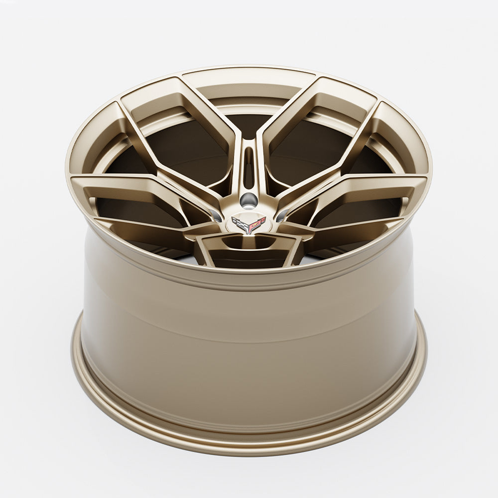 Blaque Diamond BD-F25 Matte Bronze (C8 Z06 Corvette)