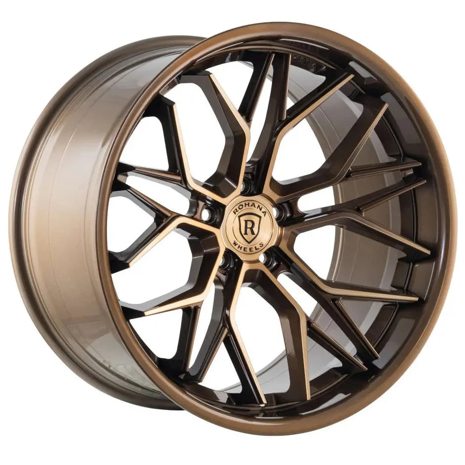 Rohana RFC3 Machine Bronze C8 Corvette (20x9/20x11 Setup) Full Set Rohana RFC3 Machine Bronze C8 Corvette (20x9/20x11 Setup) Full Set