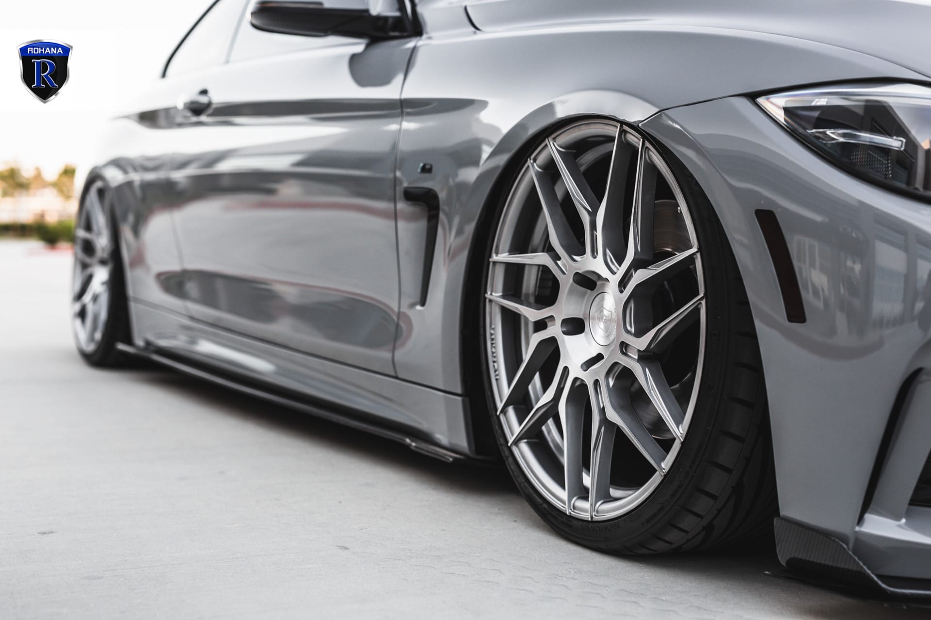 Rohana RFX7 BMW 4 Series Brushed Titanium
