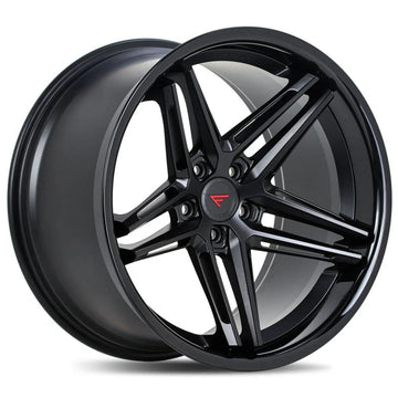 Ferrada CM1 Matte Black W/ Gloss Black Lip