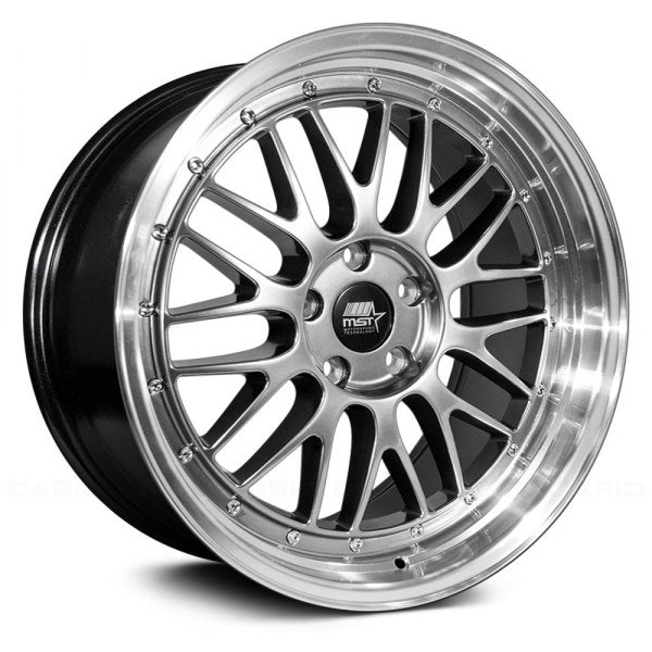 MST LeMan Hyper Black w/ Machined Lip