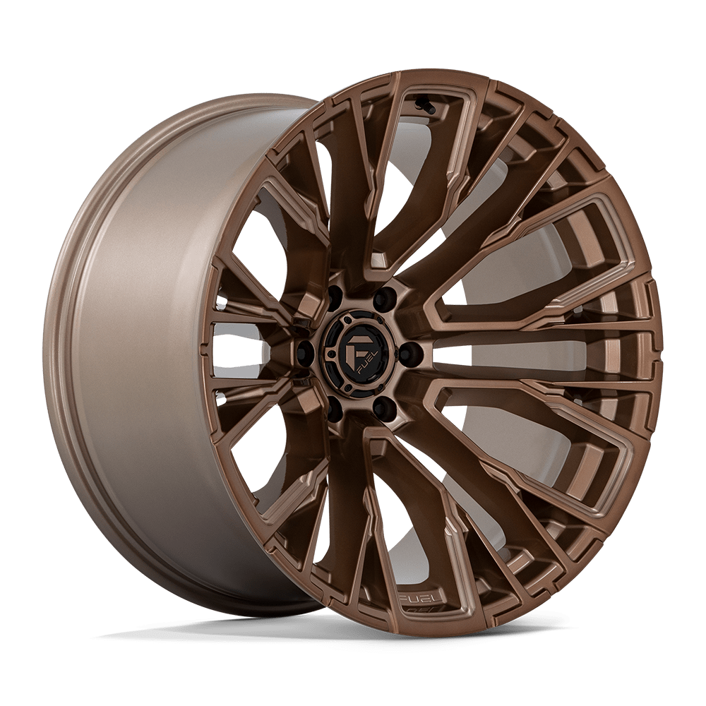 Fuel Off-Road Rebar Platinum Bronze Milled wheel