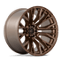 Fuel Off-Road Rebar Platinum Bronze Milled wheel