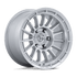 Fuel Off-Road Ascend Gloss Silver w/ Machined Face wheel