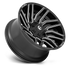 Fuel Off-Road Typhoon Gloss Black Milled wheel - view 2