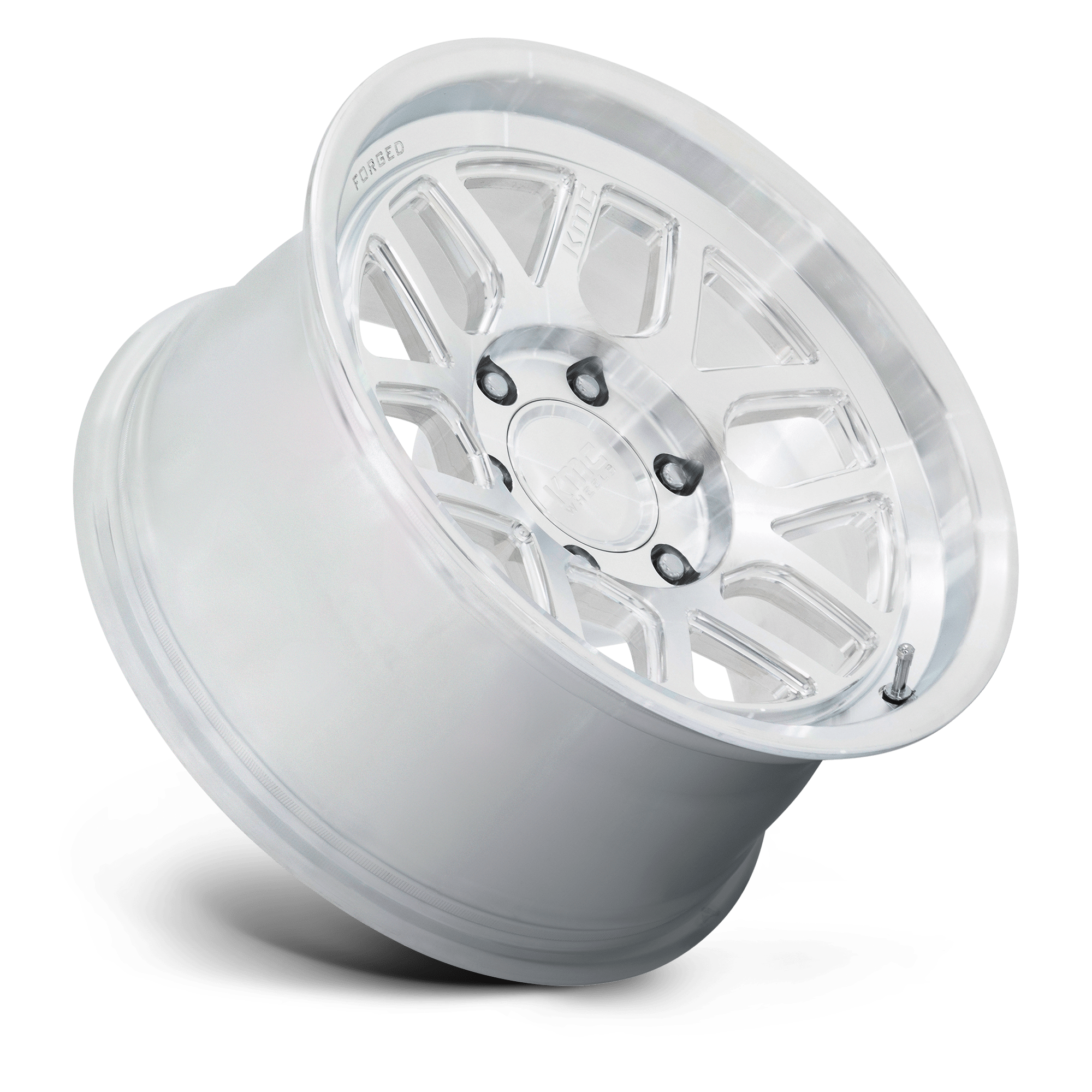 KMC KM446/KM451 Mesa Forged Monoblock Raw Machined wheel - view 2