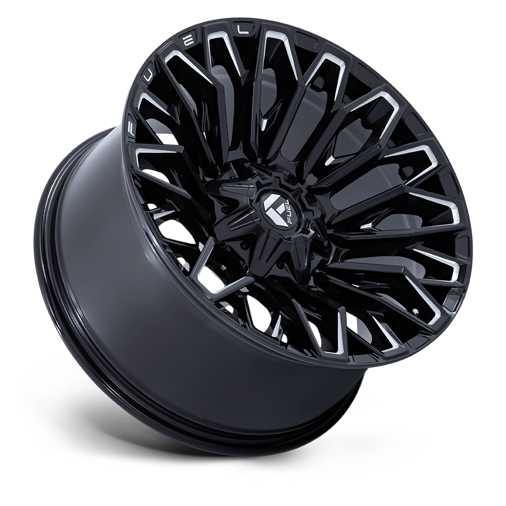 Fuel Off-Road Strike Gloss Black Milled wheel - view 2