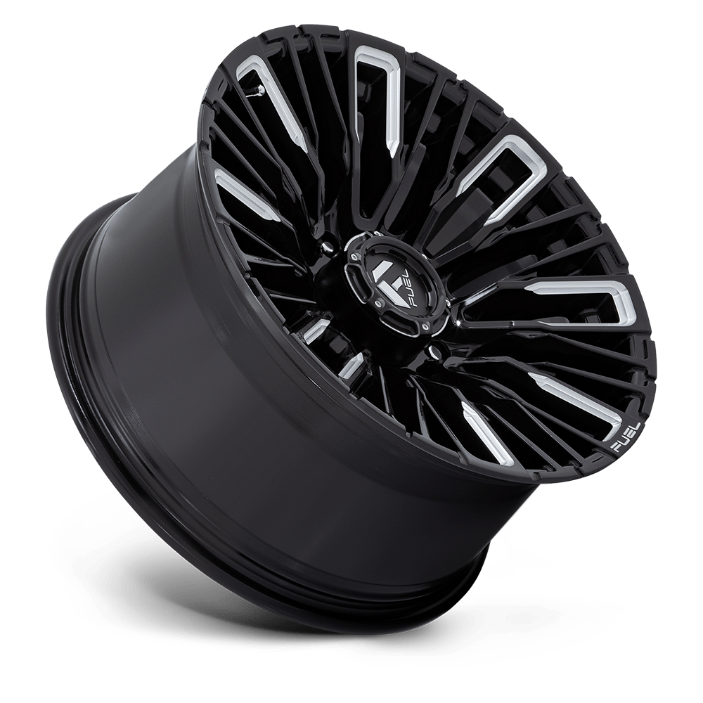 Fuel Off-Road Rebar Gloss Black Milled wheel - view 2