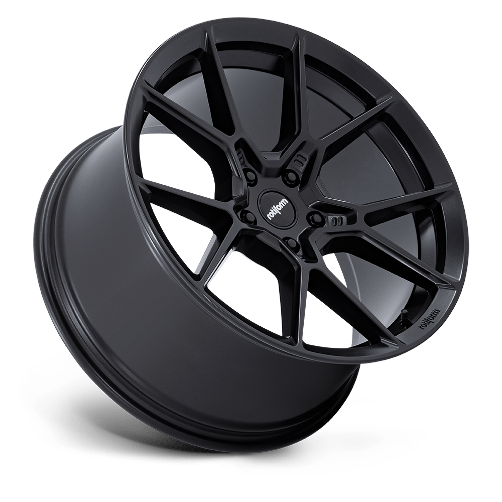 Rotiform KPR Satin Black wheel - view 2