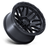 Fuel Off-Road Surge Matte Black w/ Gloss Black Lip wheel - view 2