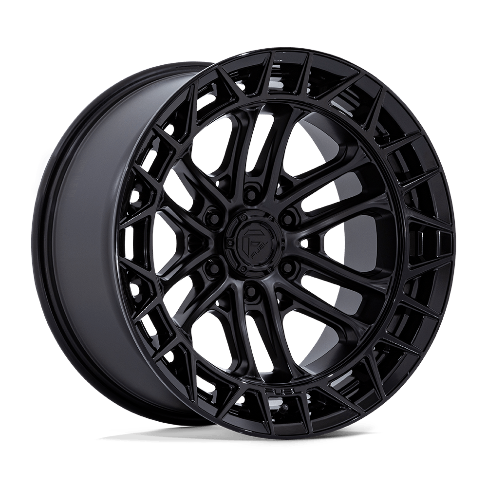 Fuel Off-Road Celsius Matte Black w/ Gloss Black Lip wheel