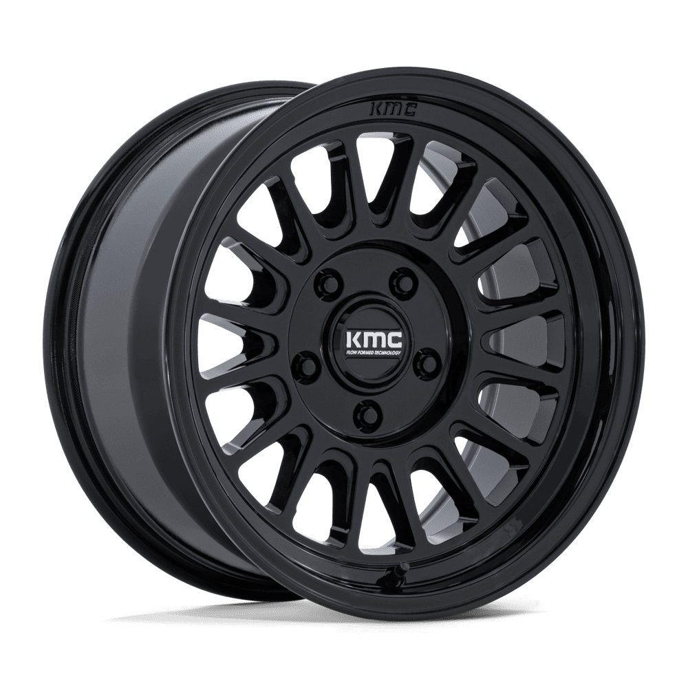 KMC KM733 Impact FFT Gloss Black wheel
