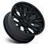 Fuel Off-Road Hive Matte Black w/ Gloss Black Lip wheel - view 2