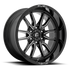 Fuel Off-Road Clash Gloss Black Milled wheel