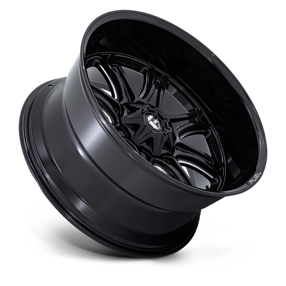 Fuel Off-Road Darkstar Gloss Black Milled wheel - view 2
