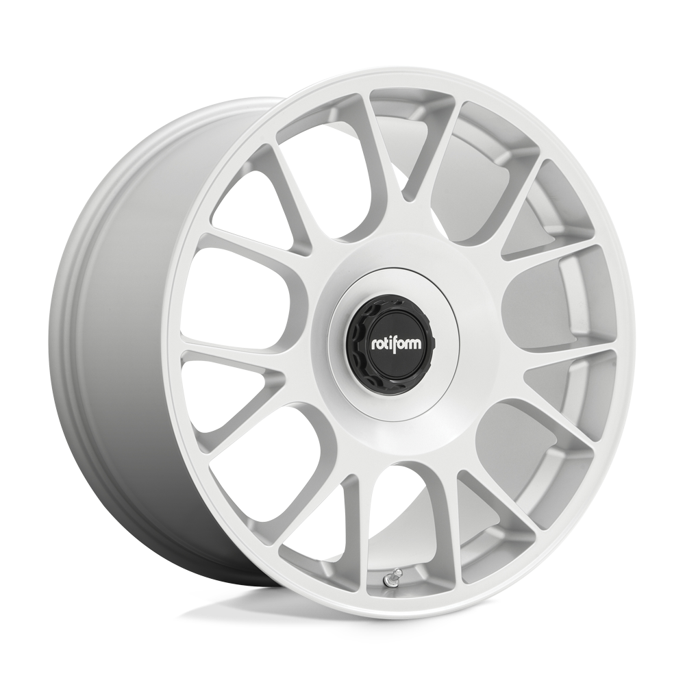 Rotiform TUF-R Satin Silver wheel