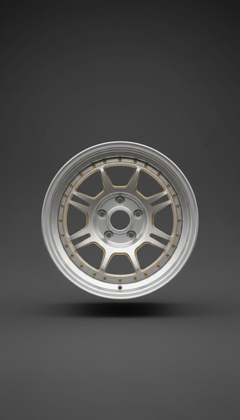 Limited Edition Machined Silver Deep Dish Wheel