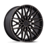 Niche Calabria 6 Matte Black Machined Dark Tint wheel