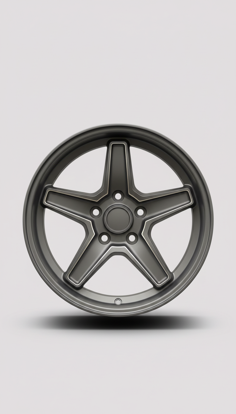 Torque Series 5-Spoke Graphite Wheel