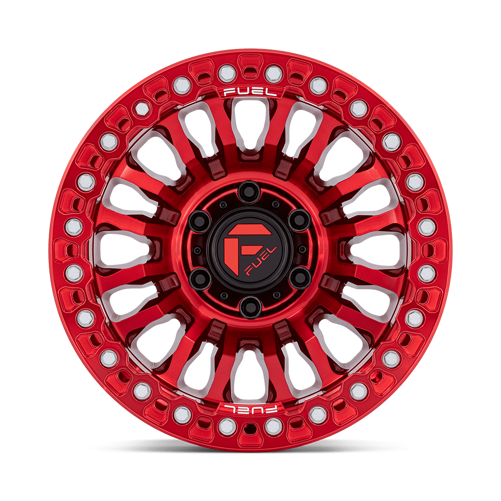 Fuel Off-Road Rincon Beadlock Candy Red wheel - view 3
