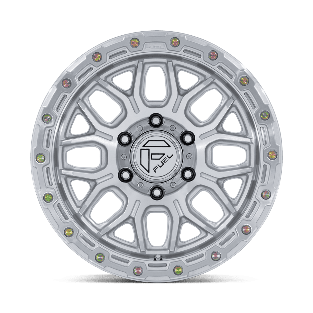 Fuel Off-Road Surge Gloss Silver w/ Machined Face wheel - view 3