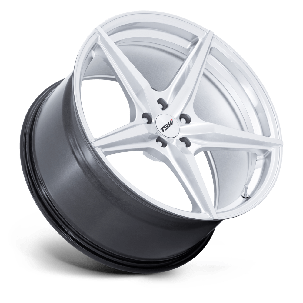 TSW Esprit Hyper Silver w/ Machined Face wheel - view 2