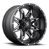 Fuel Off-Road Lethal Deep Lip Matte Black Milled wheel