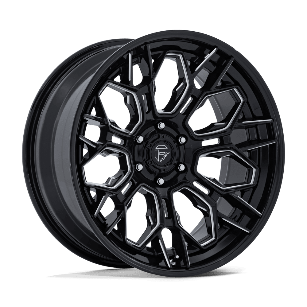 Fuel Off-Road Hive Gloss Black Milled wheel