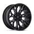 Fuel Off-Road Hive Gloss Black Milled wheel
