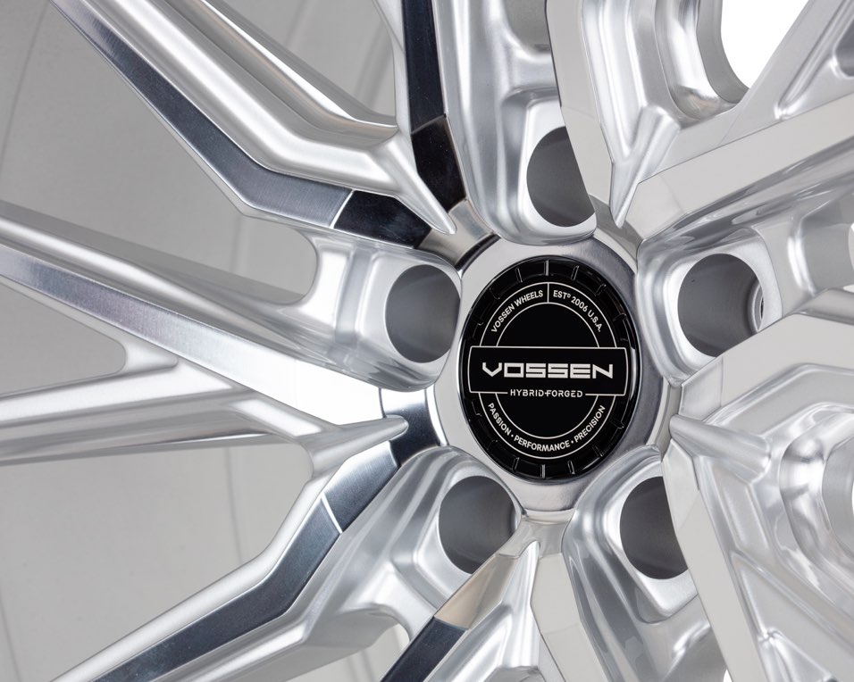 Vossen HF-4T Silver Polished wheel - view 3