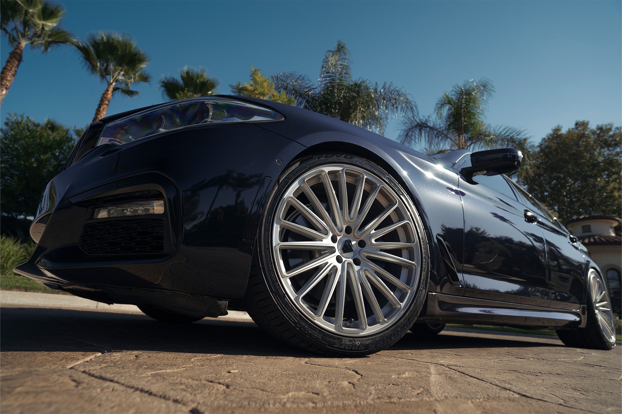 Blaque Diamond BD-715 Brushed Silver