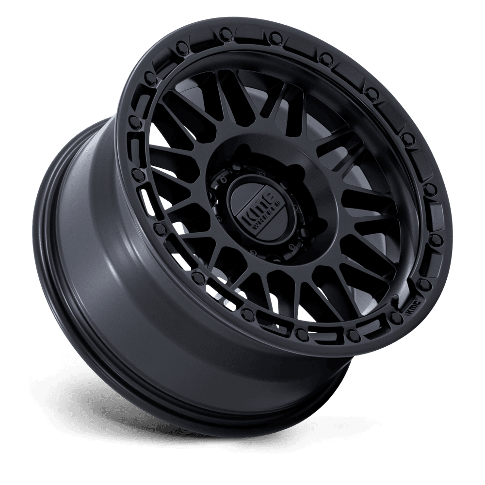 KMC KM555 Attack Matte Black wheel - view 2