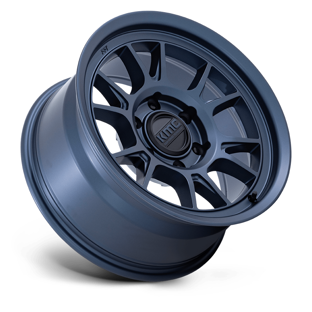 KMC KM729 Range Metallic Blue wheel - view 2