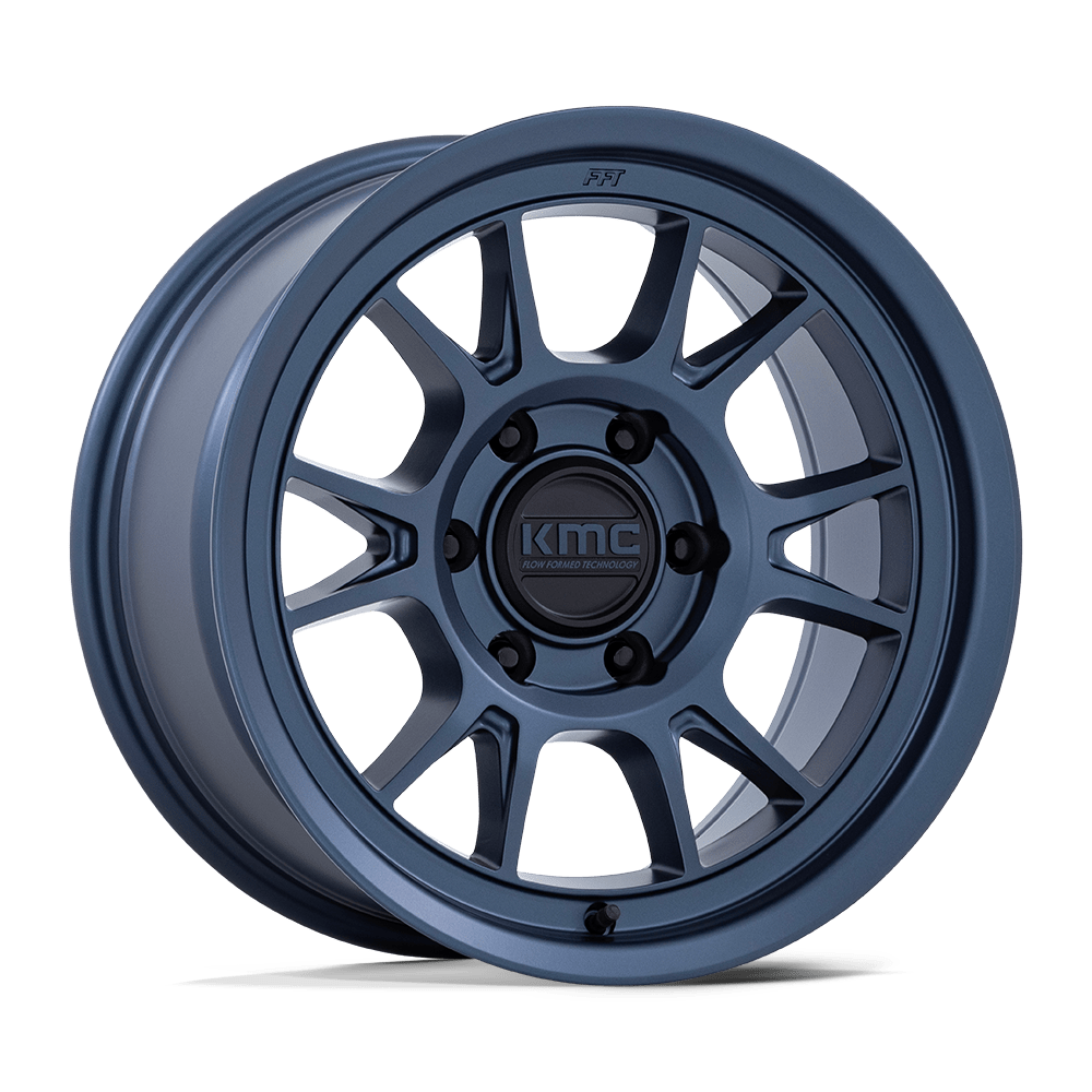 KMC KM729 Range Metallic Blue wheel