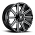 Fuel Off-Road Contra Gloss Black Milled wheel