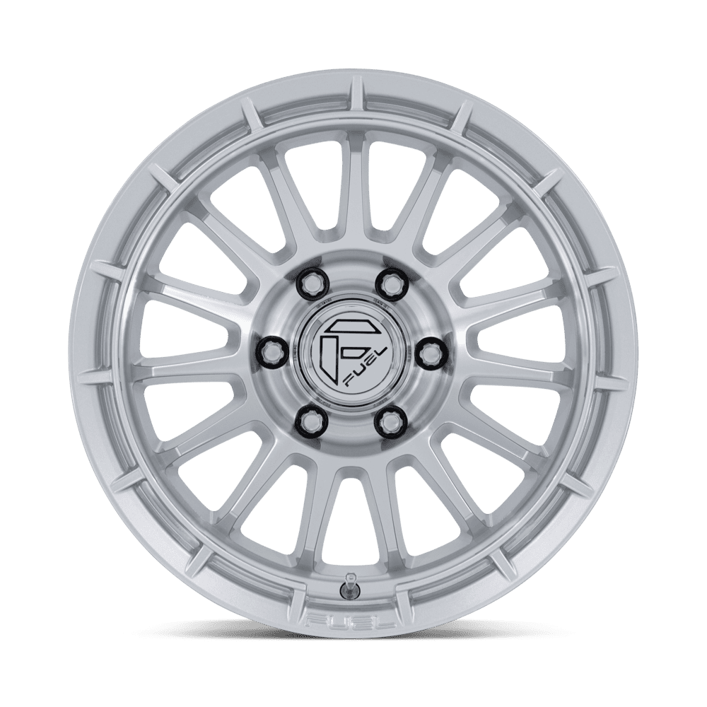 Fuel Off-Road Ascend Gloss Silver w/ Machined Face wheel - view 3
