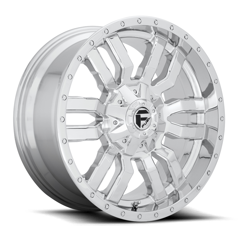 Fuel Off-Road Sledge Chrome Plated wheel