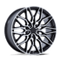Niche Calabria 5 Gloss Black Machined wheel