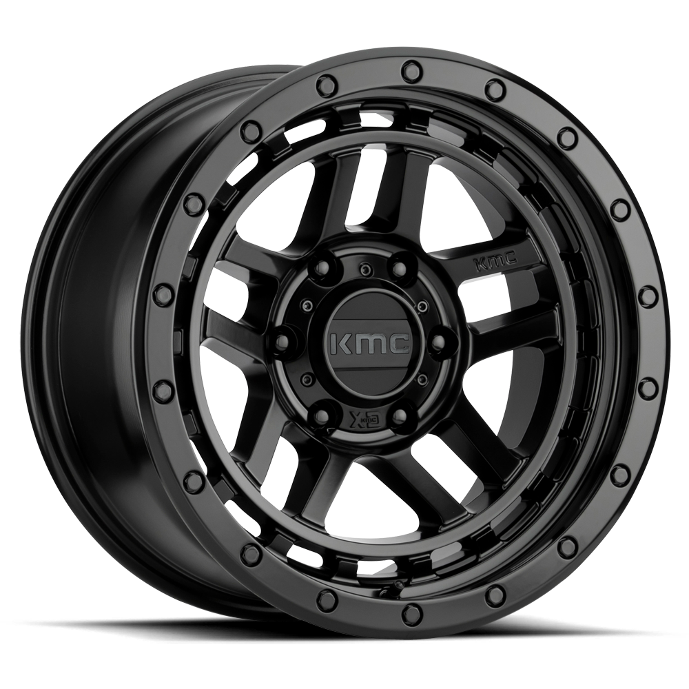 KMC KM540 Recon Satin Black wheel