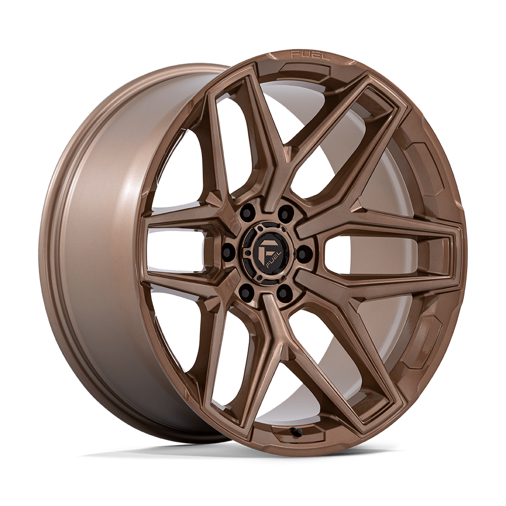 Fuel Off-Road Flux Platinum Bronze wheel