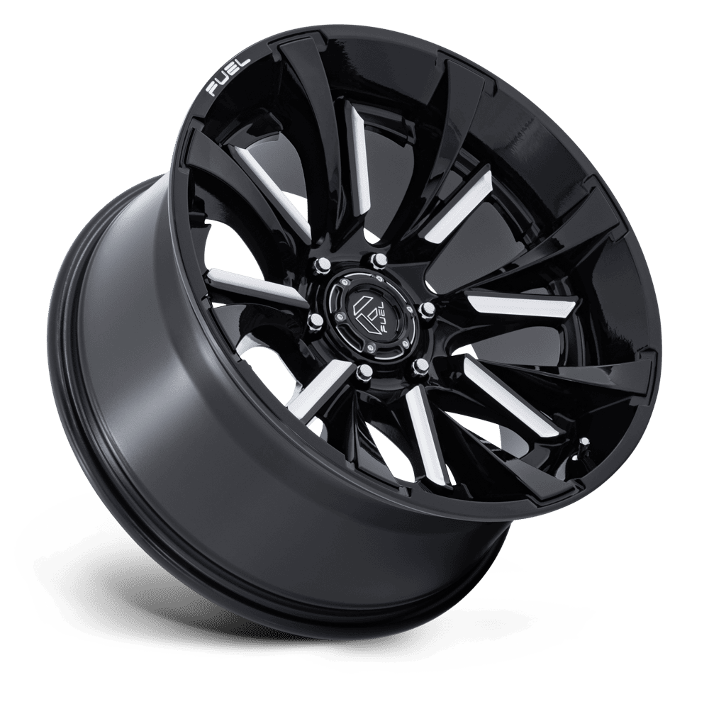 Fuel Off-Road Tantrum Gloss Black Milled wheel - view 2