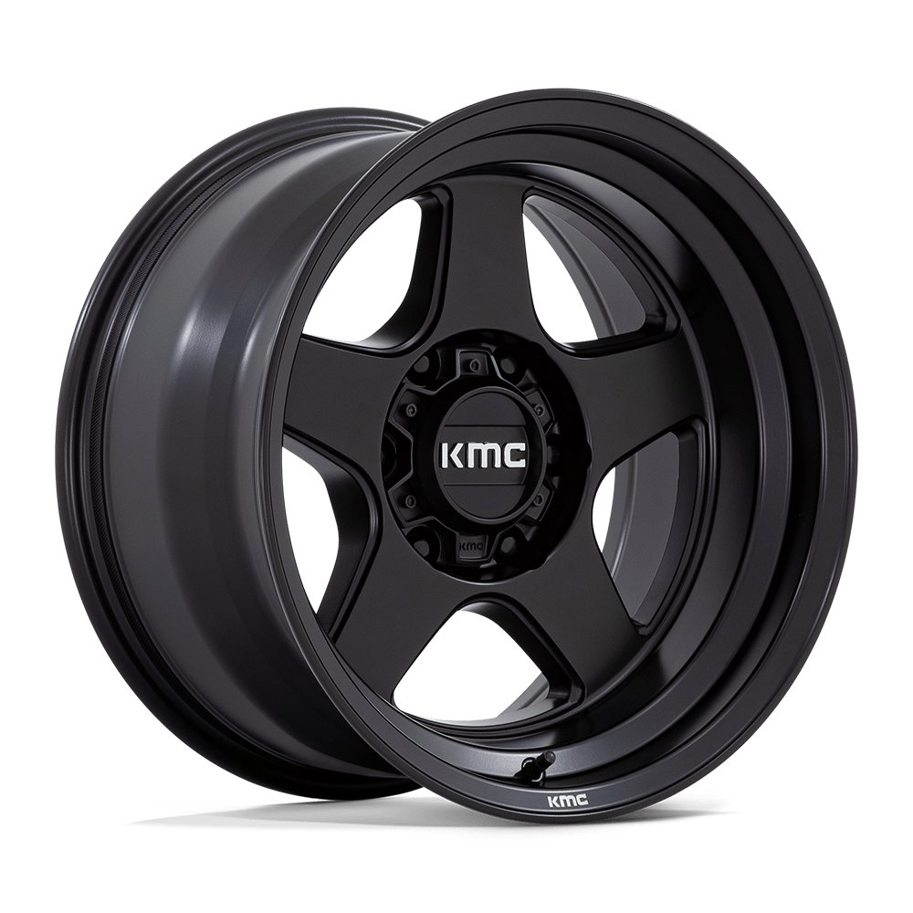 KMC KM728 Lobo Matte Black wheel