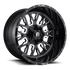 Fuel Off-Road Stroke Gloss Black Milled wheel