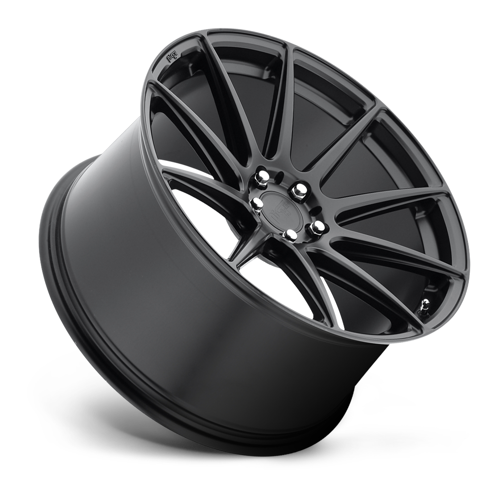 Niche Essen Matte Black wheel - view 2