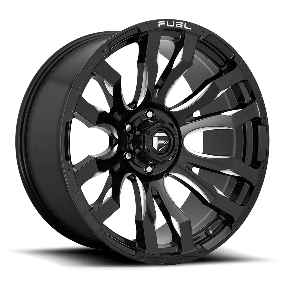 Fuel Off-Road Blitz Gloss Black Milled wheel
