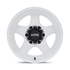 KMC KM728 Lobo Gloss White wheel - view 3