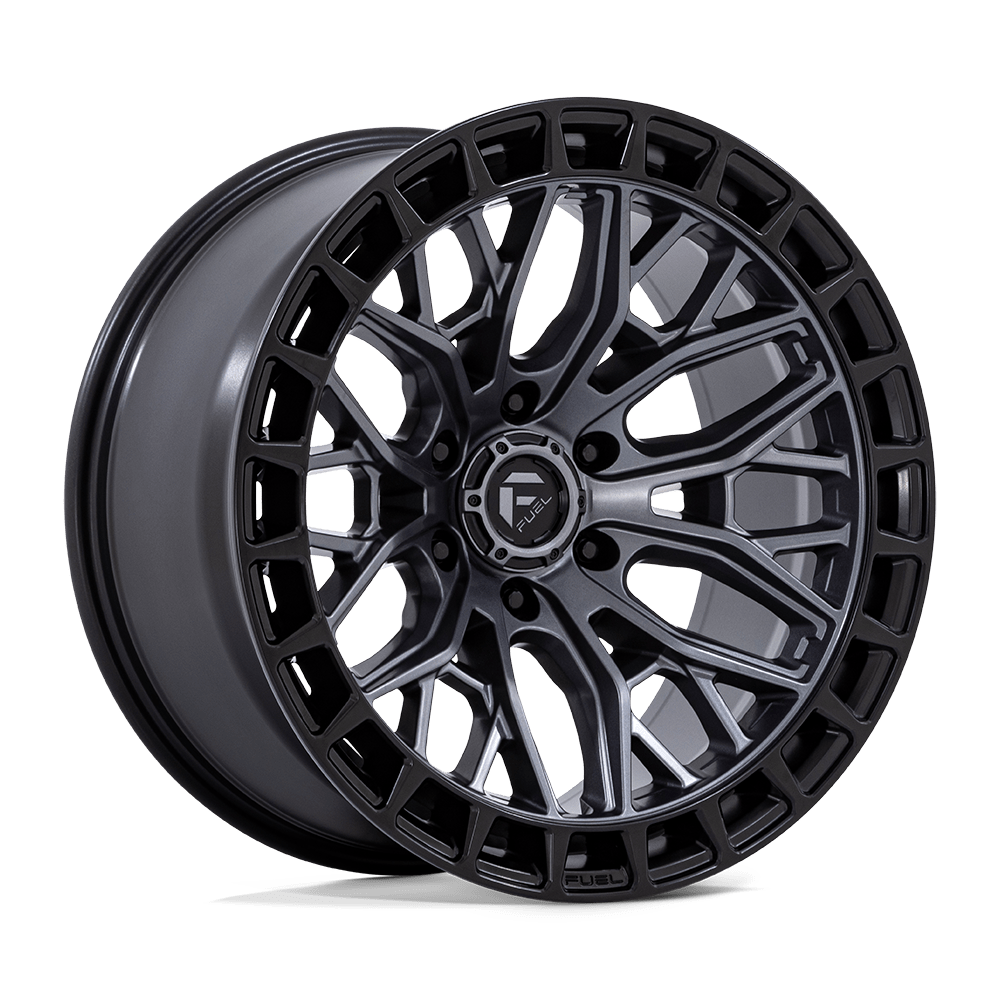 Fuel Off-Road Sigma Matte Gunmetal w/ Matte Black Lip wheel