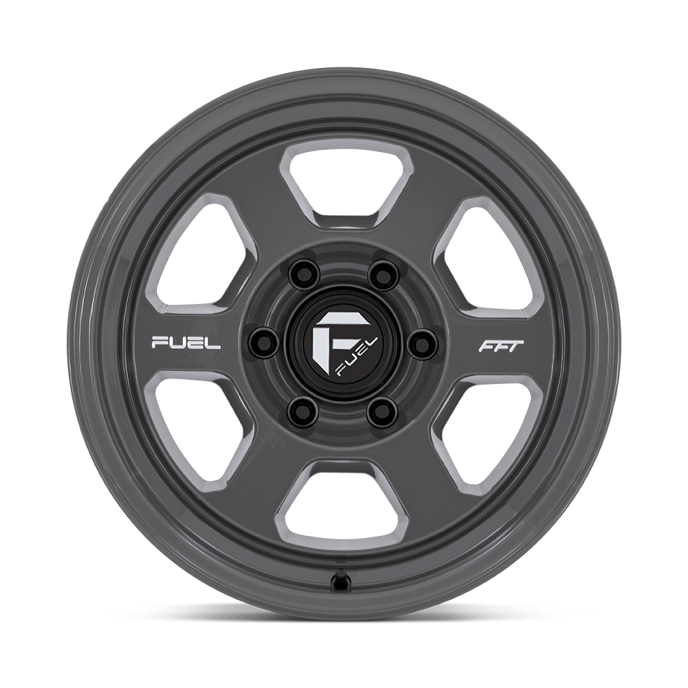 Fuel Off-Road Hype Battleship Gray wheel - view 3