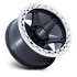 KMC KM238 VI Beadlock Satin Black w/ Machined Ring wheel - view 2
